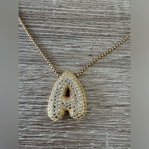 LetterāAānecklaceāA1032 - Picture 4 of 5